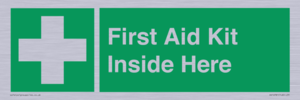 First Aid Kit Inside Here